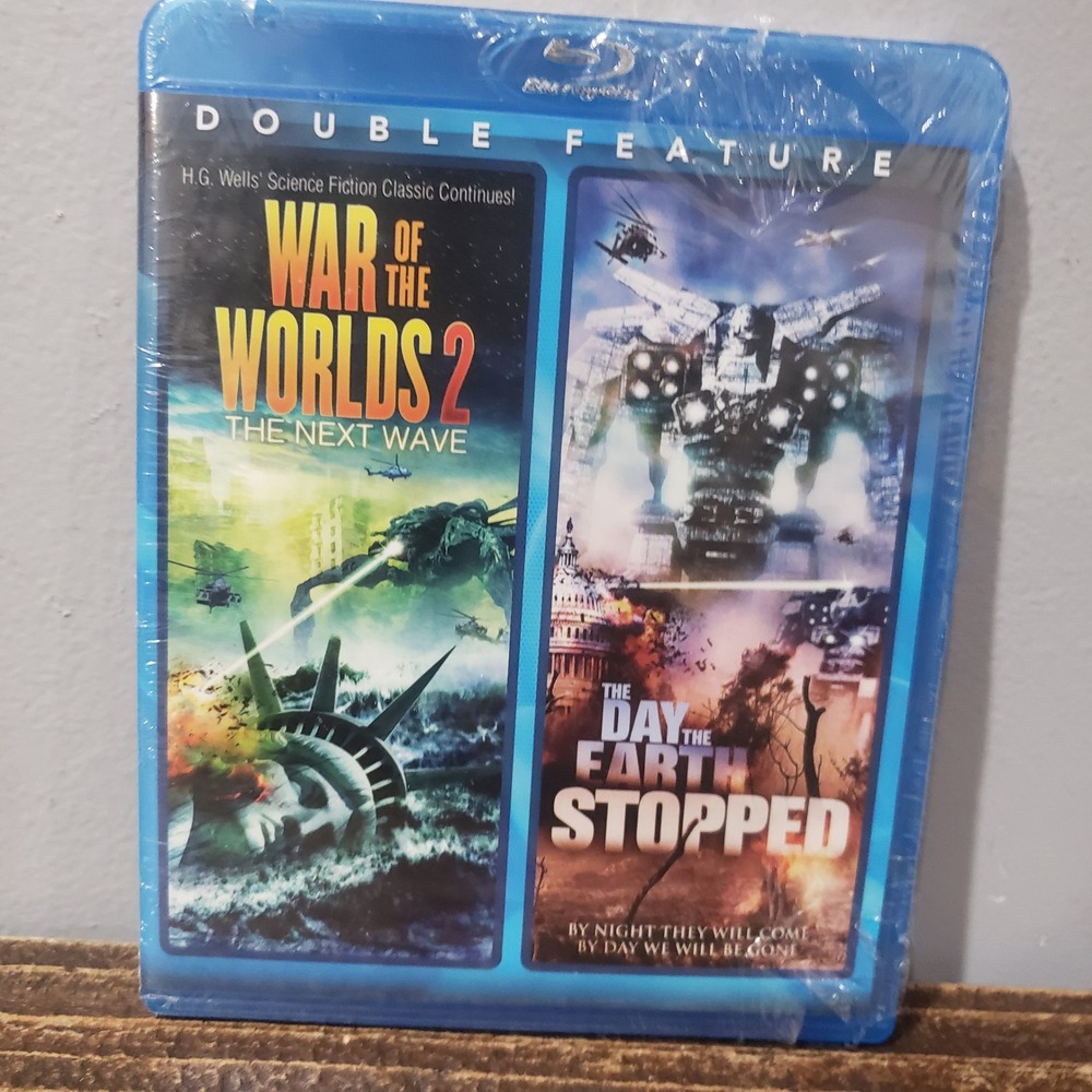 War of the Worlds 2 / Day the Earth Stopped Blu-ray Double Feature New Sealed
